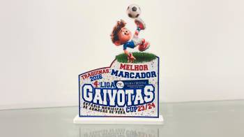 Troféu em PVC